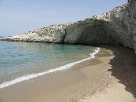 Milos, Alogomandra of Agios Konstantinos Beach
