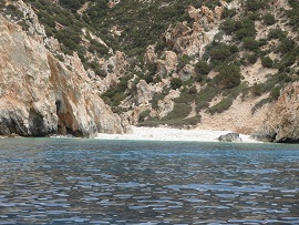 Polyaigos island, Milos