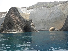 Milos, Sykia Cave Beach