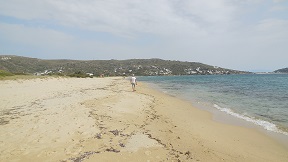 Plaka beach Naxos