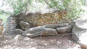 The kouros of Flerio near Melanes on Naxos