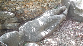 The kouros of Flerio near Melanes on Naxos