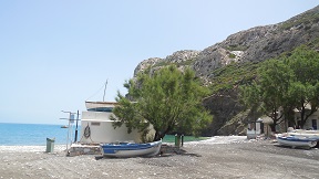 Lionas beach on Naxos