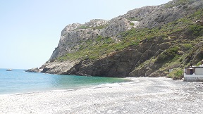 Lionas beach on Naxos