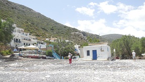 Lionas beach on Naxos