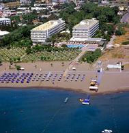 The Apollo Beach Hotel in Faliraki, Rhodos