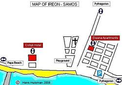 Samos, Map of Ireon