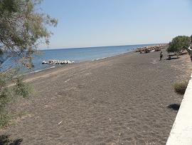 Perissa Beach, Santorini