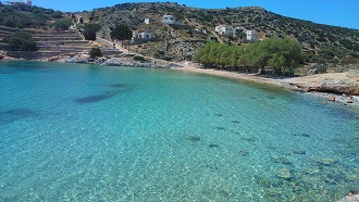 Beach in Schinoussa