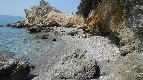 Skopelos, Kalives beach