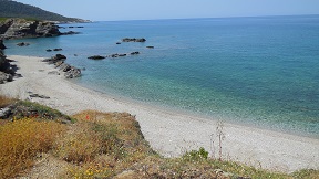 Skopelos, Hondrogiorgi beach