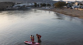 Agathopes Beach, Posidonia, Syros