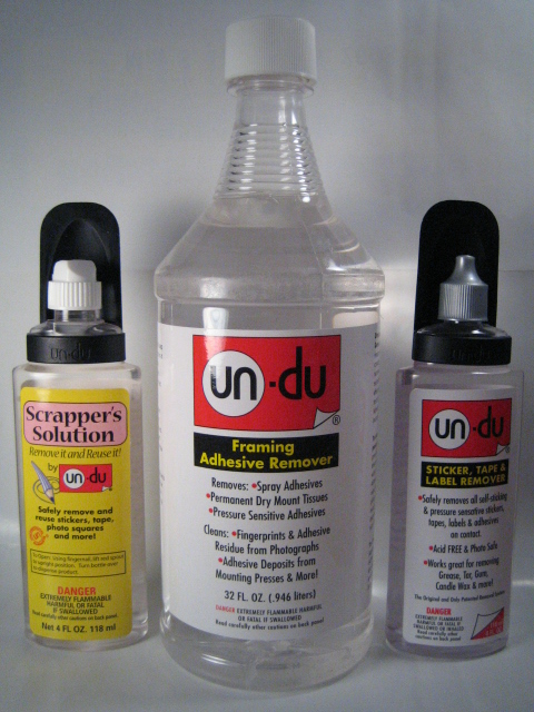UN-DU STICKER REMOVER DOES NOT WORK AND REMOVE THE STICKY RESIDUE