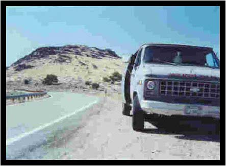 Mountain Break: California/Nevada Border