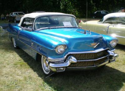 55 Blue Coupe